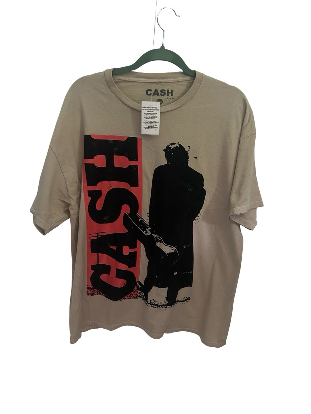Johnny Cash  Short-Sleeve Graphic Tee Size L/XL